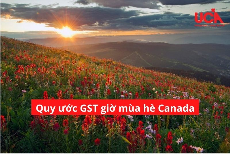 Quy ước GST giờ mùa hè Canada