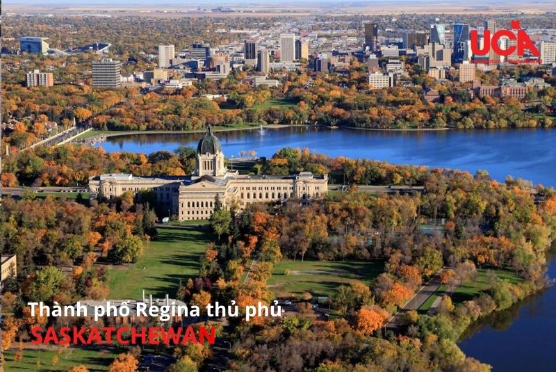 Regina thủ phủ tỉnh bang Saskatchewan