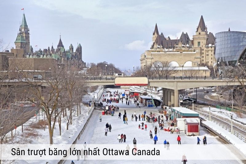 Sân trượt băng lớn nhất Ottawa