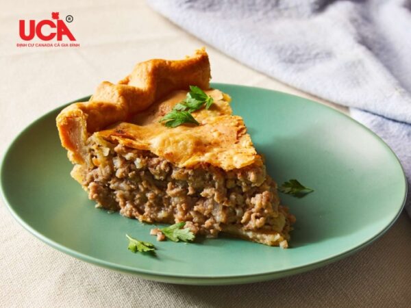 Tourtière - Bánh nhân thịt Québec