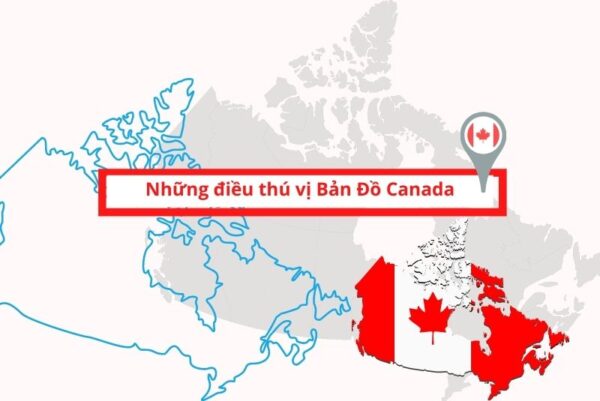 Bản đồ Canada những điều thú vị
