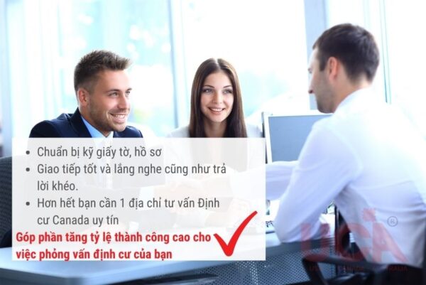 Cần chuẩn bị buổi phỏng vấn định cư