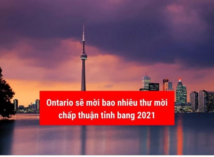 Ontario mời bao nhiêu thư chấp thuận tỉnh bang năm 2021