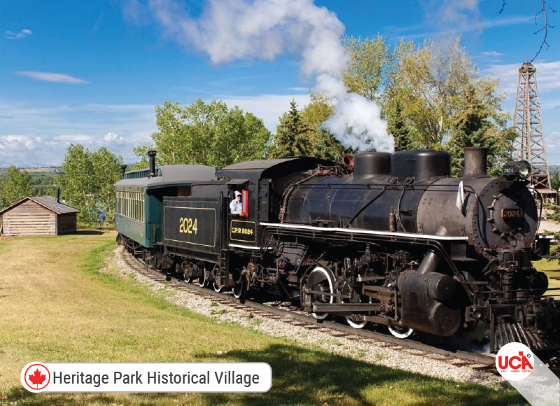Heritage Park Historical Village: Canada’s largest living-history park, the Heritage Park