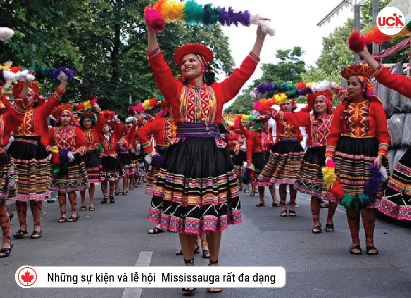 Văn hóa và lễ hội Mississauga rất phong phú
