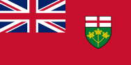 Lá cờ tỉnh bang Ontario