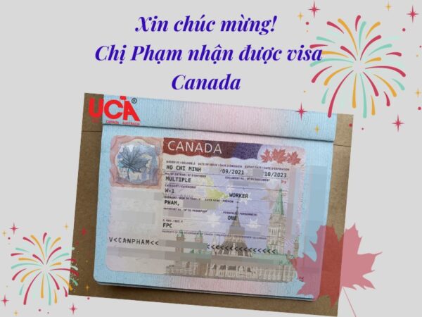 Chúc mùng chị Phạm nhận được visa làm việc