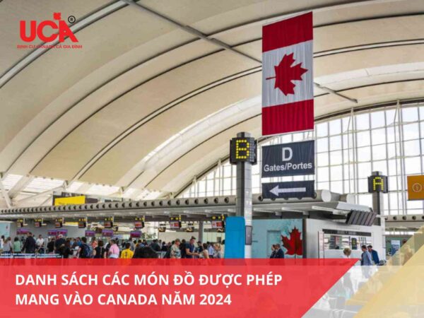 Các món đồ được phép mang vào Canada