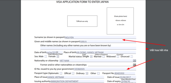 xin visa đi Nhật du lịch