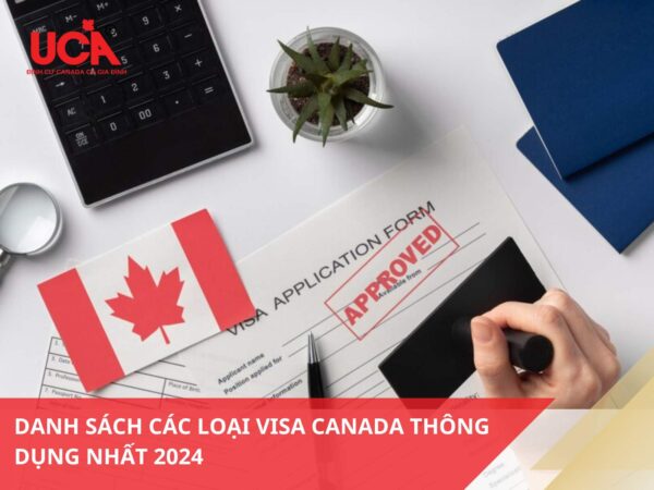 các loại visa canada