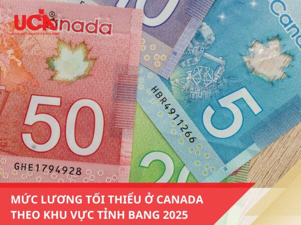 mức lương tối thiểu tại từng tỉnh bang Canada