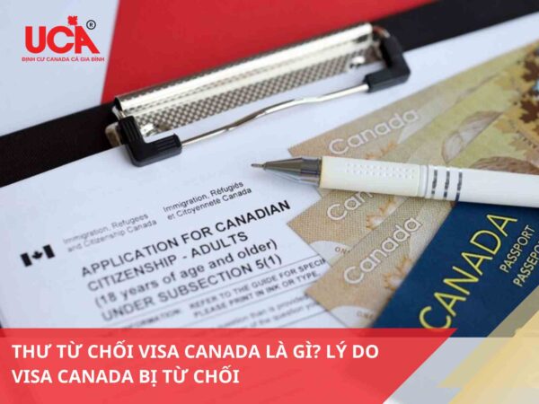 thư từ chối visa Canada